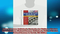 READ book  Federal Resume Guidebook Strategies for Writing a Winning Federal Resume Federal Resume Free Online