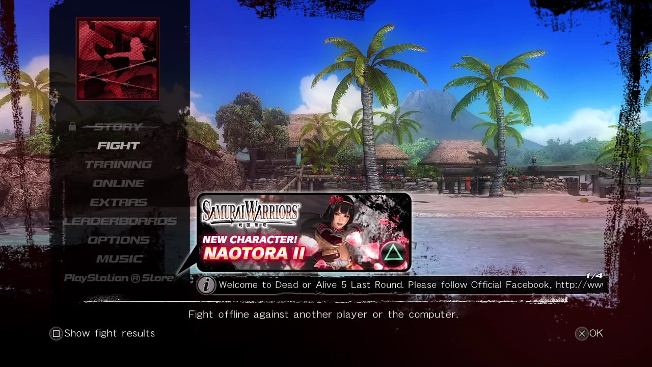 DEAD OR ALIVE 5 Last Round - Hitomi In A Sexy Bikini