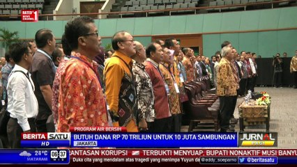 Pemerintah Siap Bangun 10 Juta Sambungan Pipa Air Bersih