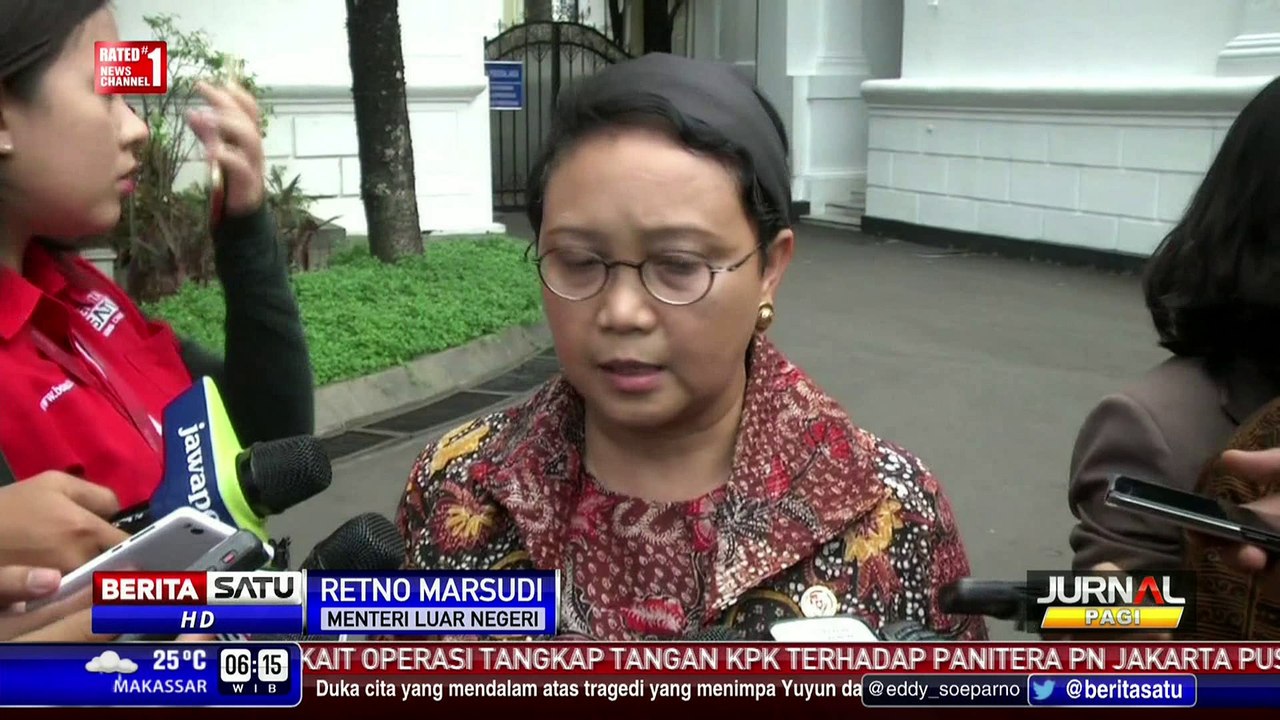 Menlu Retno Pastikan Tahu Lokasi 4 WNI yang Disandera