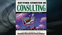 READ book  Getting Started in Consulting  FREE BOOOK ONLINE