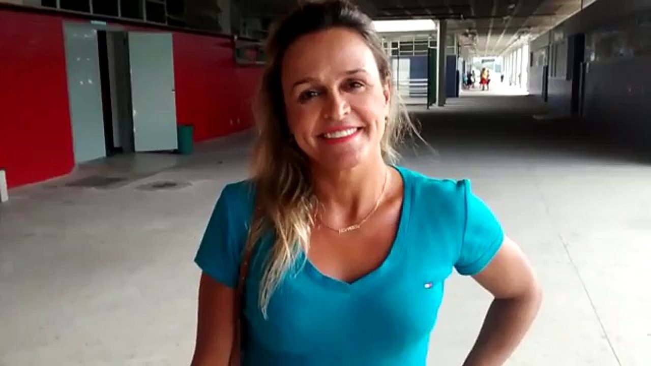 Entrevista com participantes do revezamento da Tocha Olímpica em Vitória