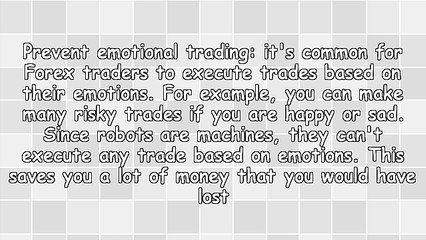 Pros And Cons Of Forex Robots