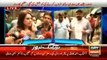 Ary News Headlines 4 May 2016 , Women Abusing Video Of PTI Workers and PTI Reaction