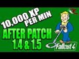 Fallout 4 | FASTEST Unlimited XP Glitch After Patch 1.5 - 10,000 XP Per Minute (Fallout 4 Exploits)