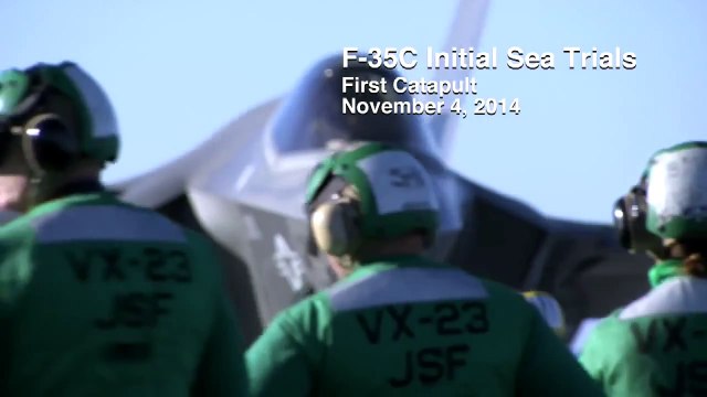 F-35C CF-03 and CF-05 Completes First Arrested Landing and Takeoff USS Nimitz (CVN-68) HD
