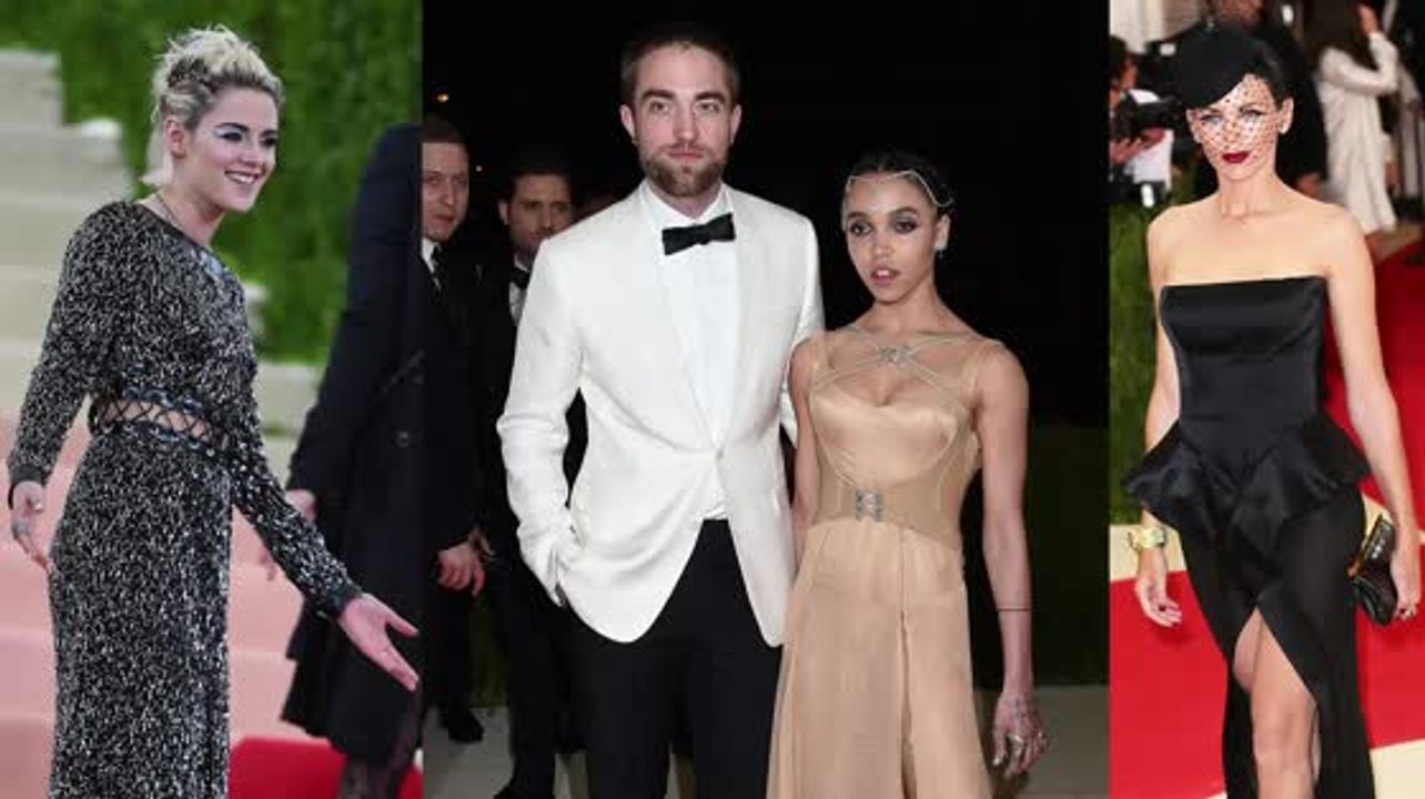Kristen Stewart, Robert Pattinson und Liberty Ross besuchen die Met Gala