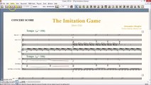 Transcription Challenge #3 - The Imitation Game by Alexandre Desplat