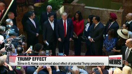 Some in S. Korea concerned about effect of potential Trump presidency