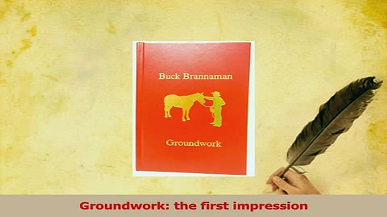 Read  Groundwork the first impression PDF Free