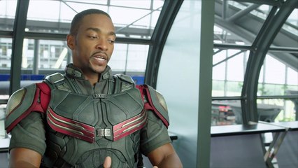 Captain America_ Civil War Interview - Anthony Mackie (2016)