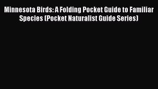 Download Minnesota Birds: A Folding Pocket Guide to Familiar Species (Pocket Naturalist Guide