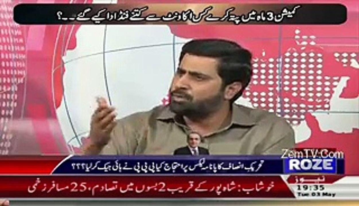 Fayyaz ul Chohan Making Fun Of Hussain & Hassan Nawaz In Live Show