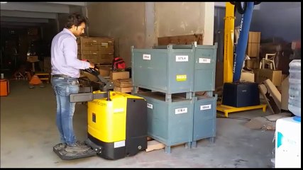 下载视频: Battery Operated Pallet Truck Video | Operating Battery Operated Pallet Truck