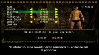 Monster Hunter Freedom Unite - Tutorial 1 - Subtitulado al castellano