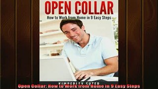 FREE DOWNLOAD  Open Collar How to Work from Home in 9 Easy Steps  FREE BOOOK ONLINE