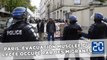 Paris: Des heurts lors de l'évacuation du lycée occupé par des migrants