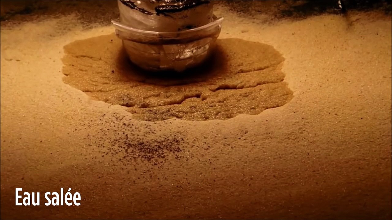 Sur Mars, l'eau boue à zéro degré