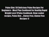 [Read Book] Paleo Diet: 50 Delicious Paleo Recipes For Beginners - Meal Plan Cookbook For Healthy