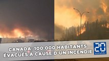 Canada: 100.000 habitants évacués en urgence à cause d'un incendie