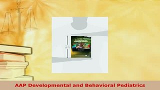 PDF  AAP Developmental and Behavioral Pediatrics Download Full Ebook