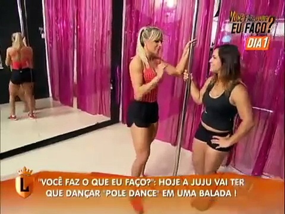 Legendários 04/05/13 - Juju Dança e Sensualiza no Pole Dance - Você Faz o Que Faço?