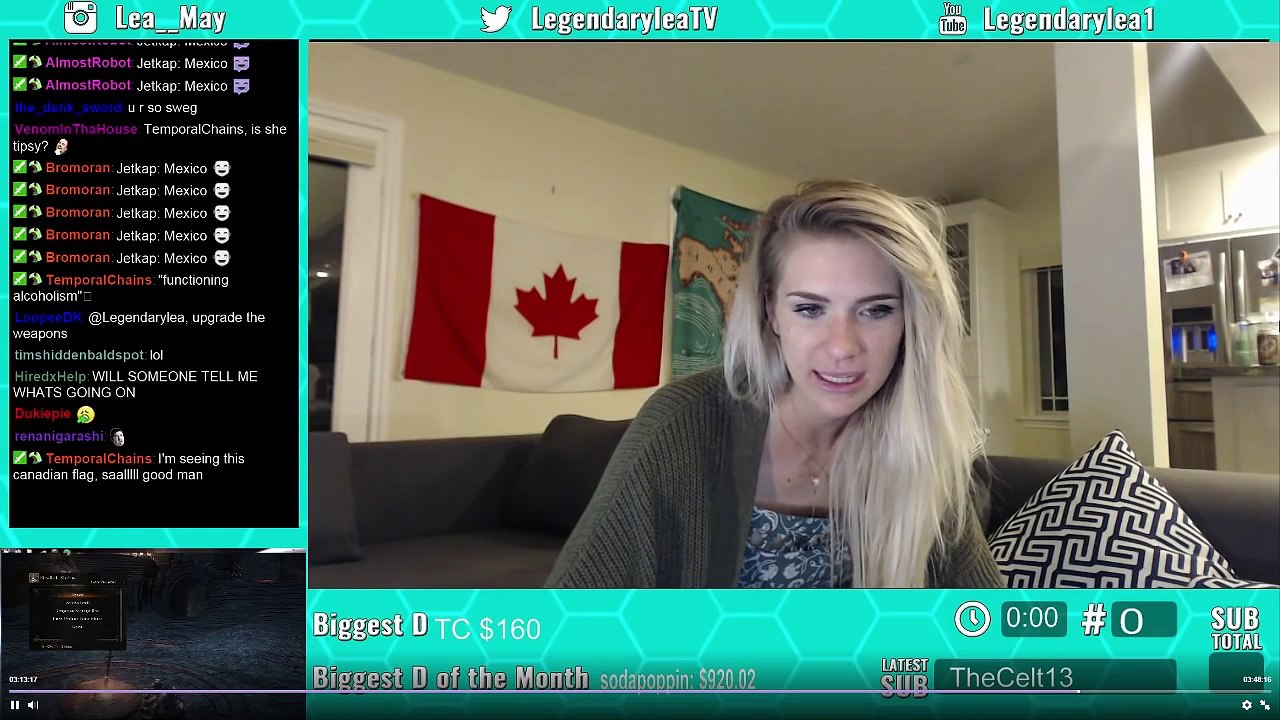 LegendaryLea Fail Sexy en live