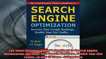 READ book  The Small Business Owners Handbook to Search Engine Optimization Increase Your Google  FREE BOOOK ONLINE