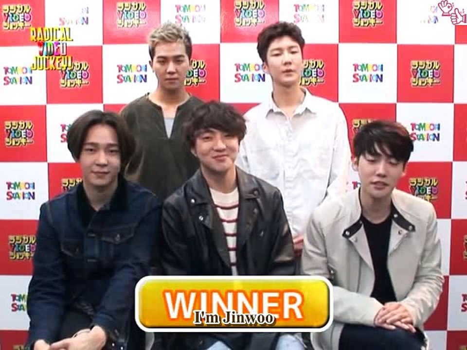 [ENG SUB] 151111 WINNER messages for Radical Video Jockey