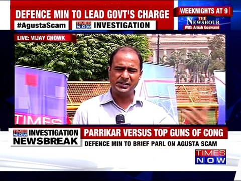 Defence Minister Manohar Parrikar To Brief Parliament on AgustaWestland Deal