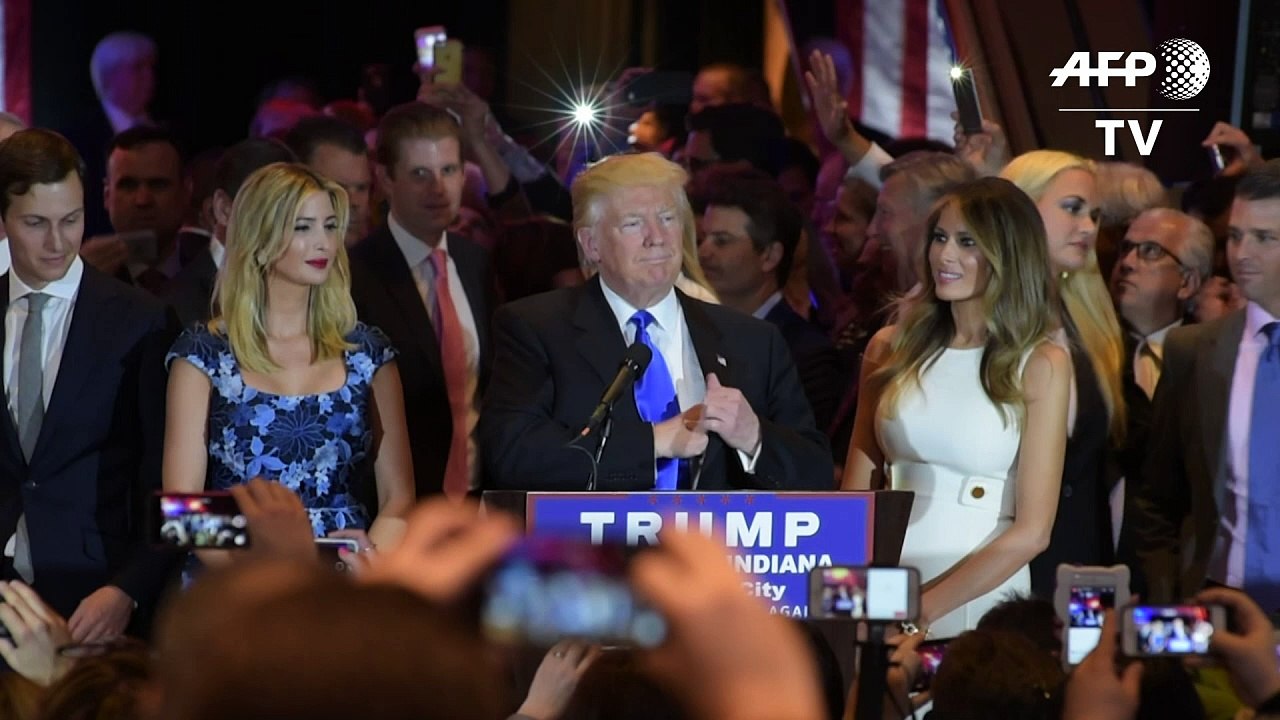 Trump the 'presumptive' White House nominee as Cruz crashes out