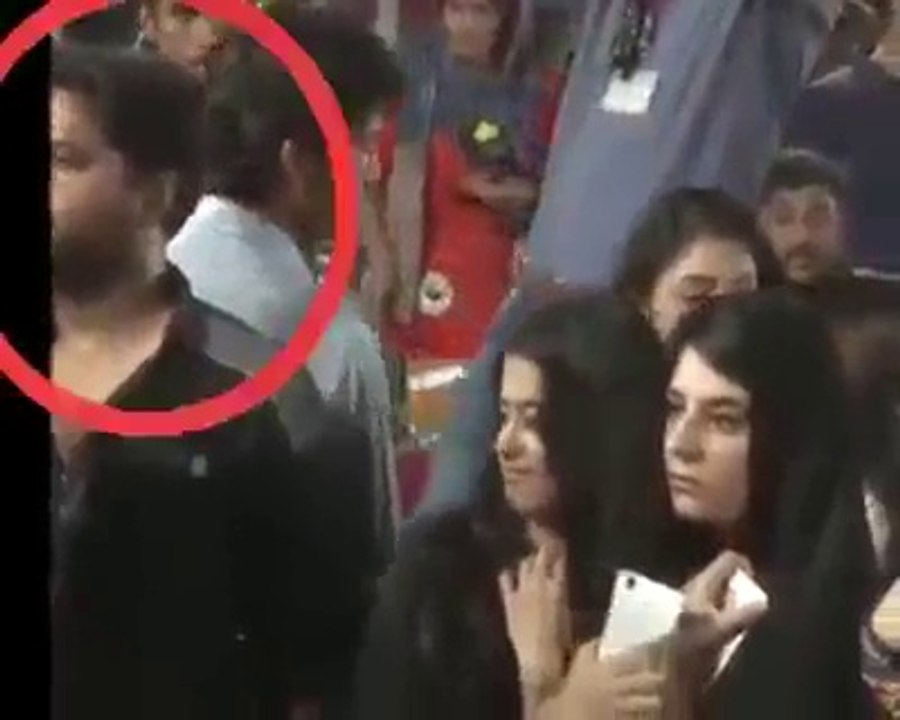 Watch the Vulgar acts of boy with Girls in PTI Jalsa.