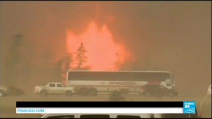 Canada : une ville de 100 000 habitants évacuée après un gigantesque incendie