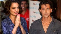 Airport Spotting : Kangana Ranaut REACTS On Hrithik Roshan Controversy