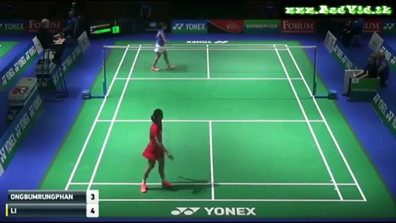 Yonex German Open 2016  R16  WS  LI Xuerui - Busanan ONGBUMRUNGPHAN