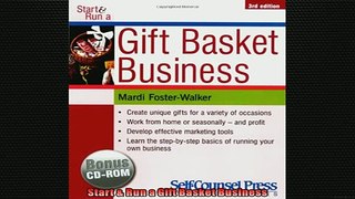 FREE PDF  Start  Run a Gift Basket Business READ ONLINE