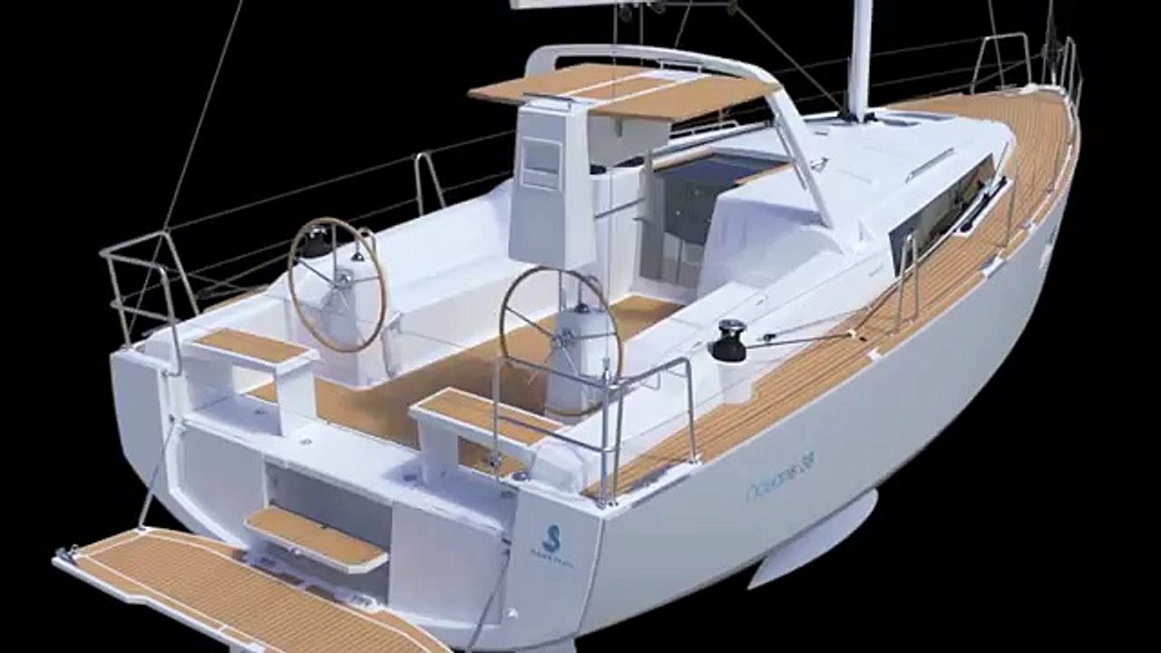 Oceanis 38 3D view by Beneteau