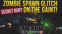 Call of Duty Black Ops 3 Zombies Secret Bug? Zombie Spawn Glitch the Giant (Giant Zombies