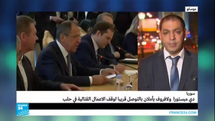 لافروف يتحفظ على عقد اجتماع لدفع التسوية في سوريا