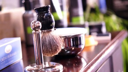 Le rasage chez le Barbier