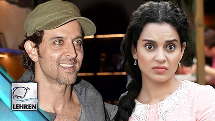 Hrithik Roshan SUPPORTS Kangana Ranaut