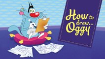 Oggy's Tips 'n' Tricks - How to draw... OGGY