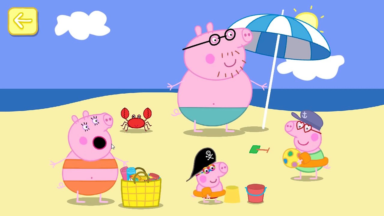 Peppa Pig Español Audio Latino HD 720P - Episodios Las Vacaciones de Peppa ! Inedito - Juego Android