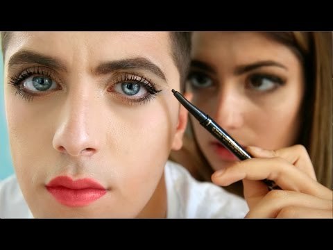 RCLBEAUTY101-Girlfriend Does Boyfriends Makeup
