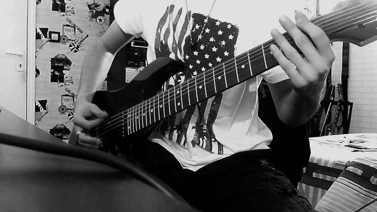 Delain - Hit Me With Your Best Shot Guitar cover