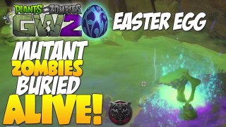 Plants vs Zombies Garden Warfare 2 Easter Eggs MUTANT ZOMBIES BURIED ALIVE! EASTER EGG (Pv