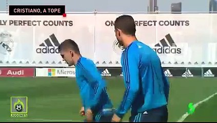 Cristiano Ronaldo le pide intensidad a James Rodríguez_ Mete la cabeza hermano