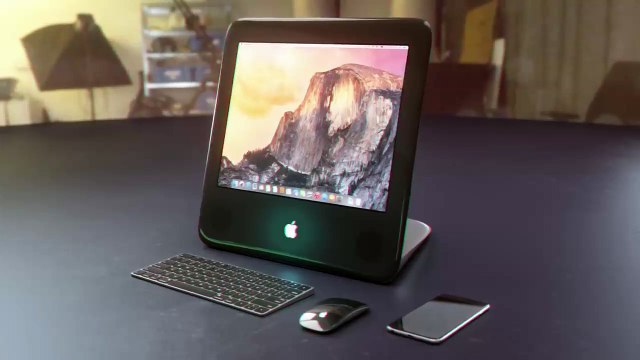 iMac в стиле ретро
