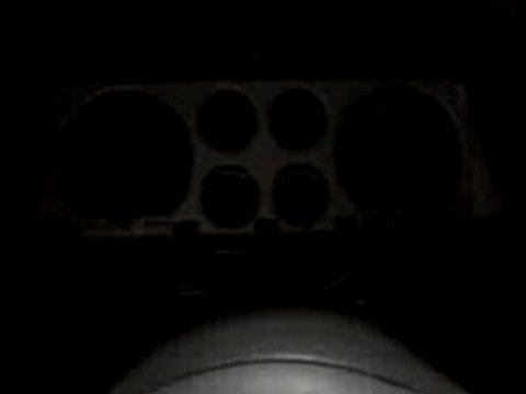 compteur corsa bleu eclairage a led