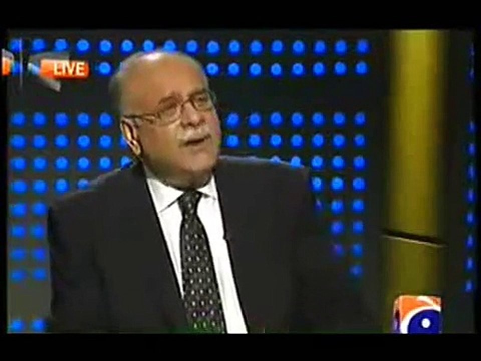 Talat Hussain Is CIA Agent – Najam Sethi Badly Exposed Journalist Talat Hussain.
